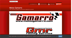 Desktop Screenshot of motosgamarro.com